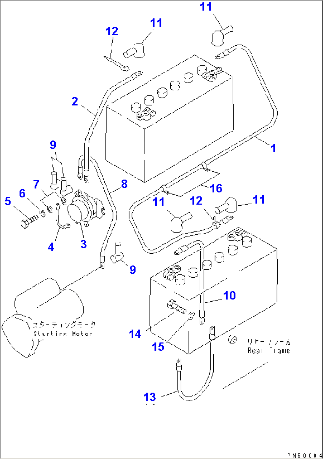 ELECTRICAL SYSTEM (BATTERY LINE)