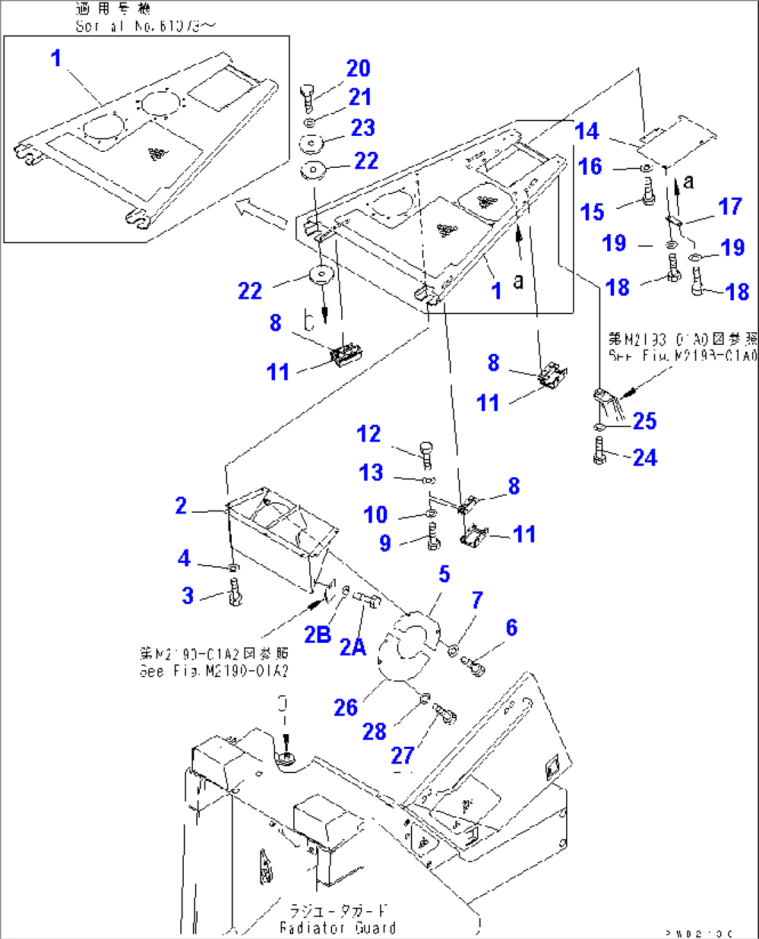 ENGINE HOOD (WITHOUT AIR CON.) (PERFORATED TYPE SIDE COVER)