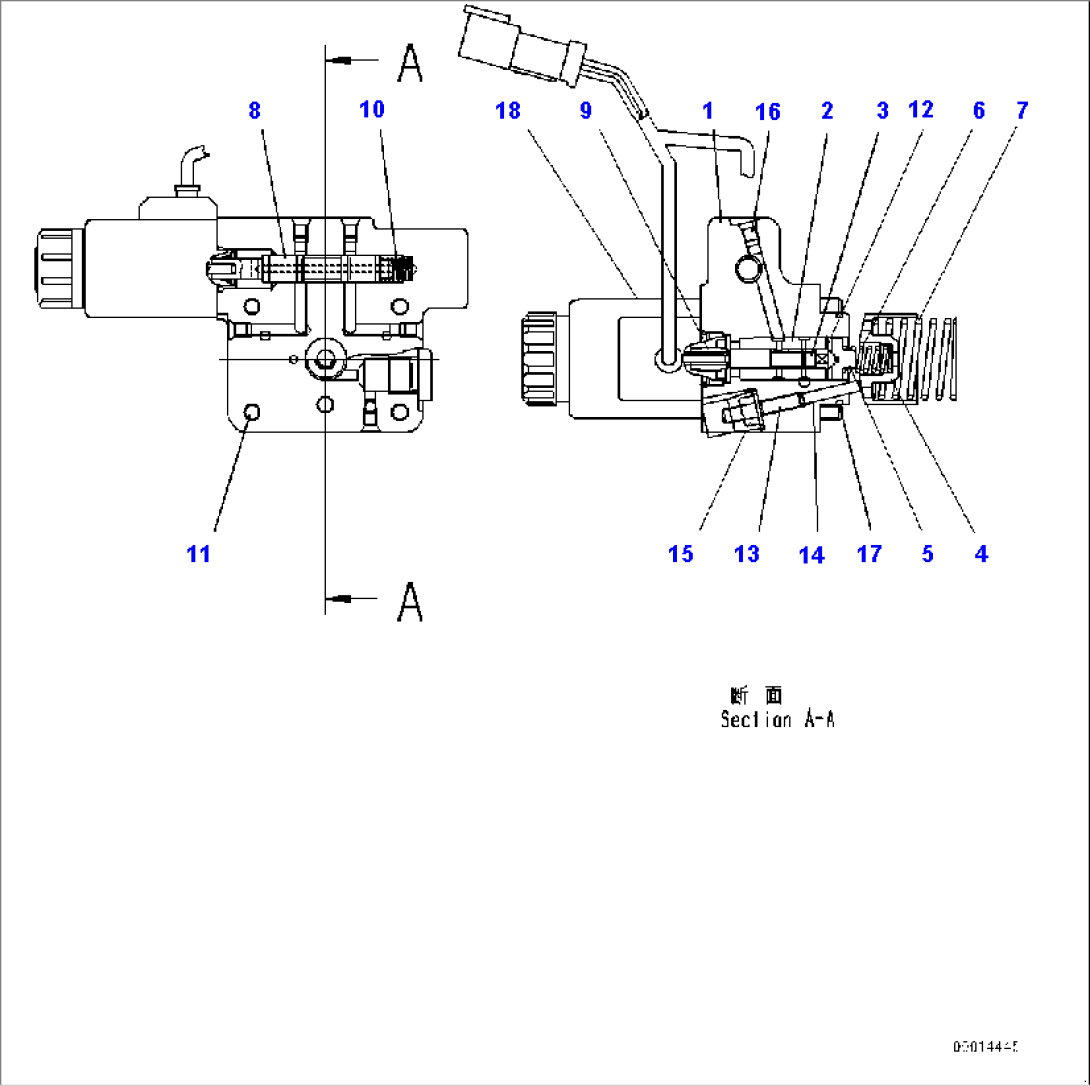 Transfer, Inner Parts, Motor 2 (5/7) (#80001-)