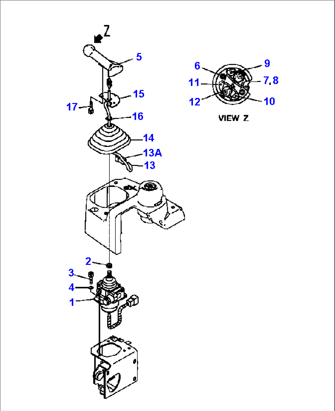 K0410-09A0 ROPS TRAVEL CONTROL