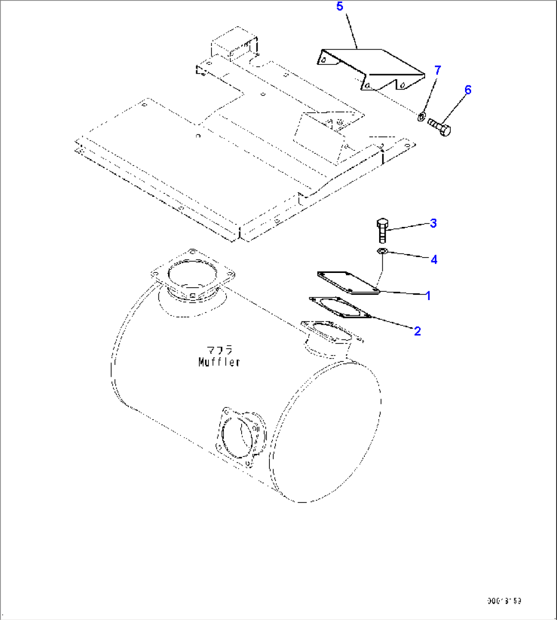 Exhaust Piping (#7079-)