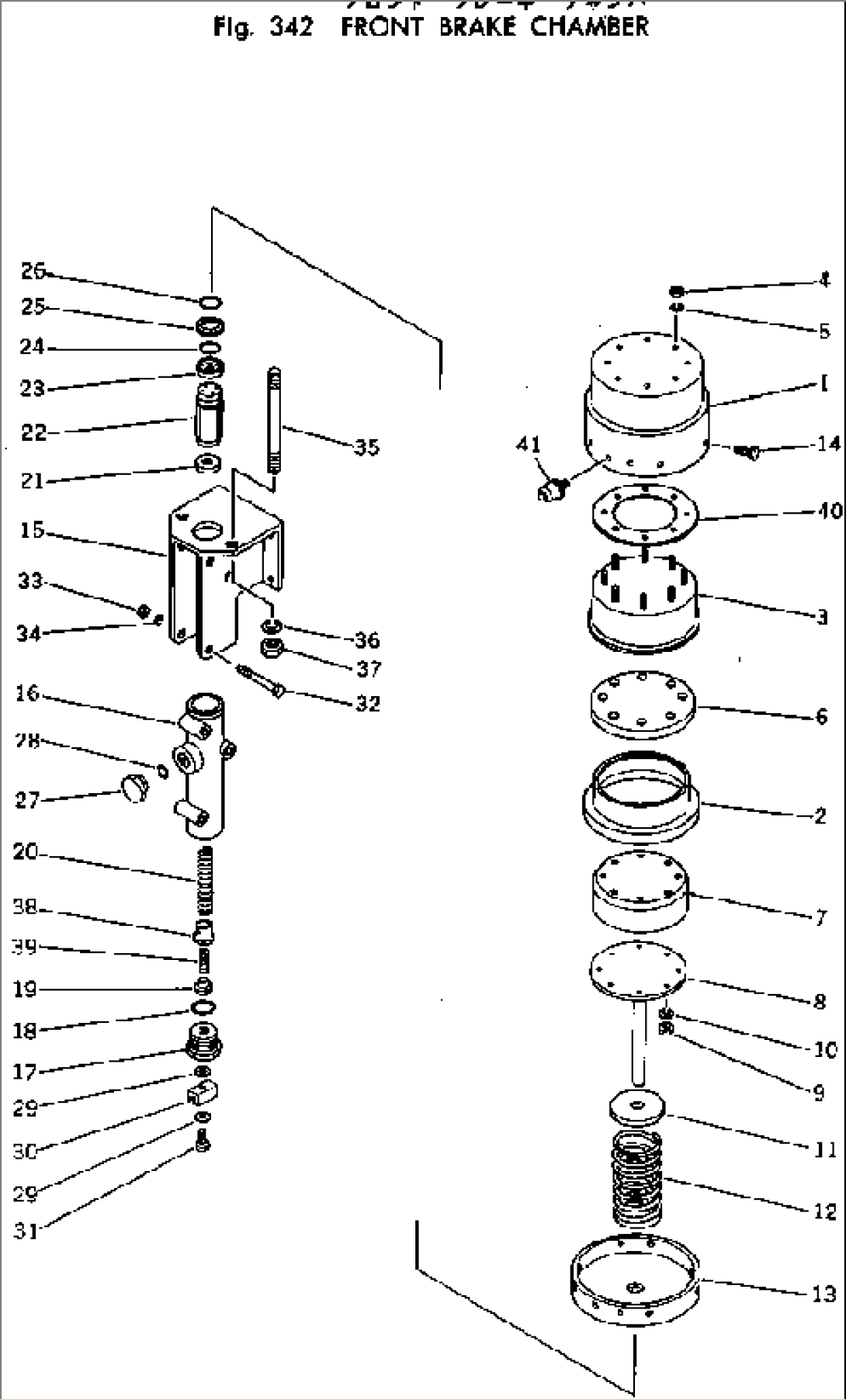 FRONT BRAKE CHAMBER