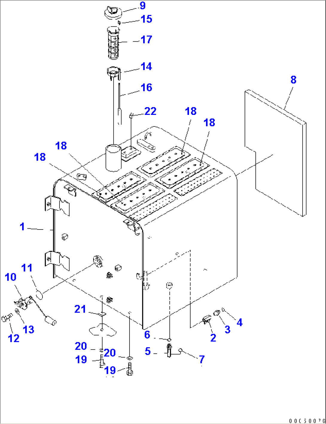 FUEL TANK(#50112-55937)