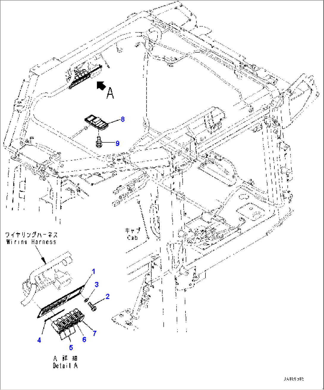 Cab, Switch and Lamp (#80001-)