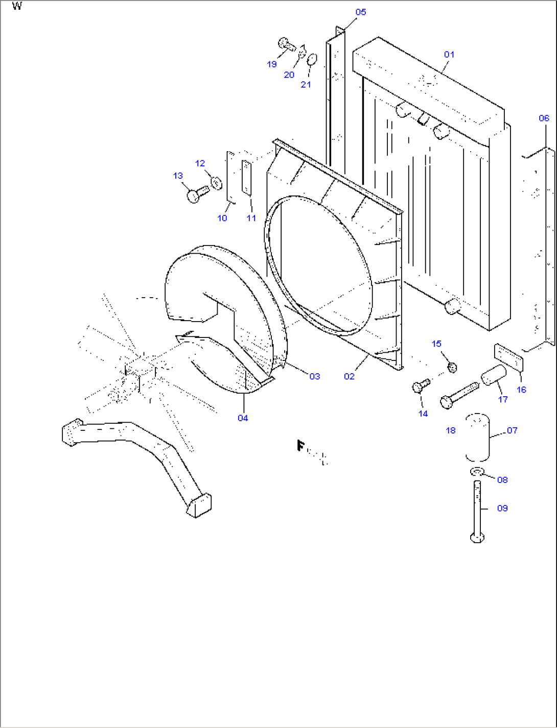 Radiator - Mounting