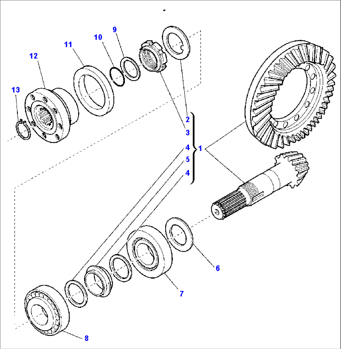 FRONT AXLE (3/7)