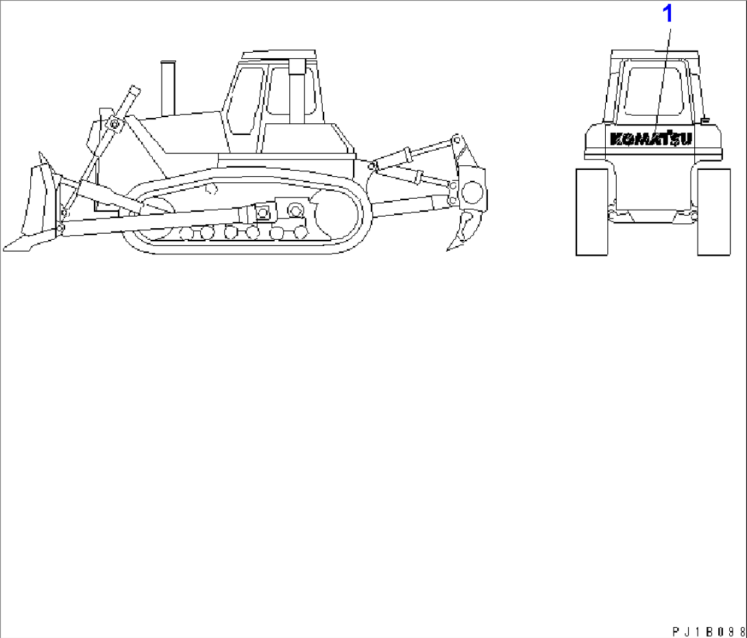 MARKS AND PLATE (REAR SIDE) (EXCEPT JAPAN)