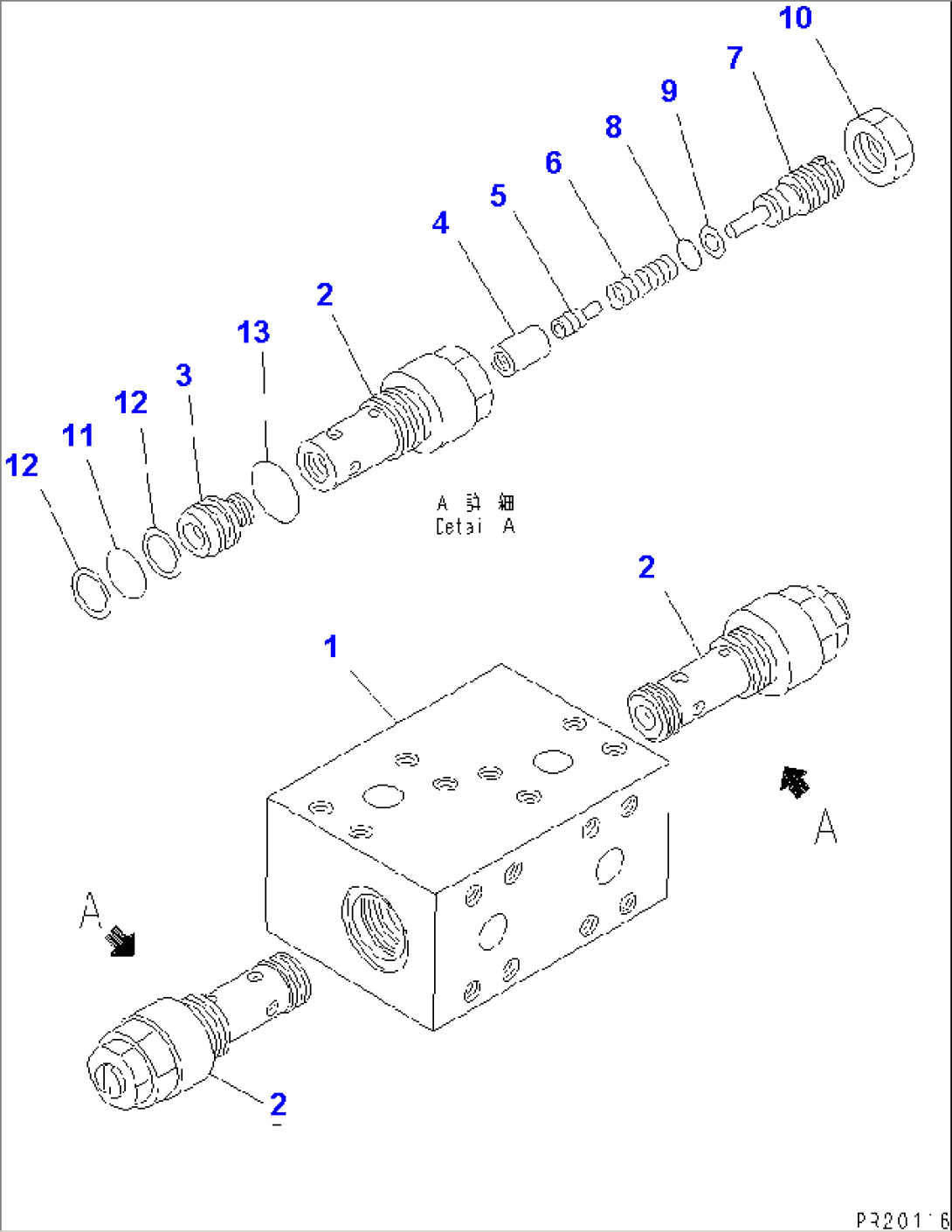 CROSS OVER RELIEF VALVE