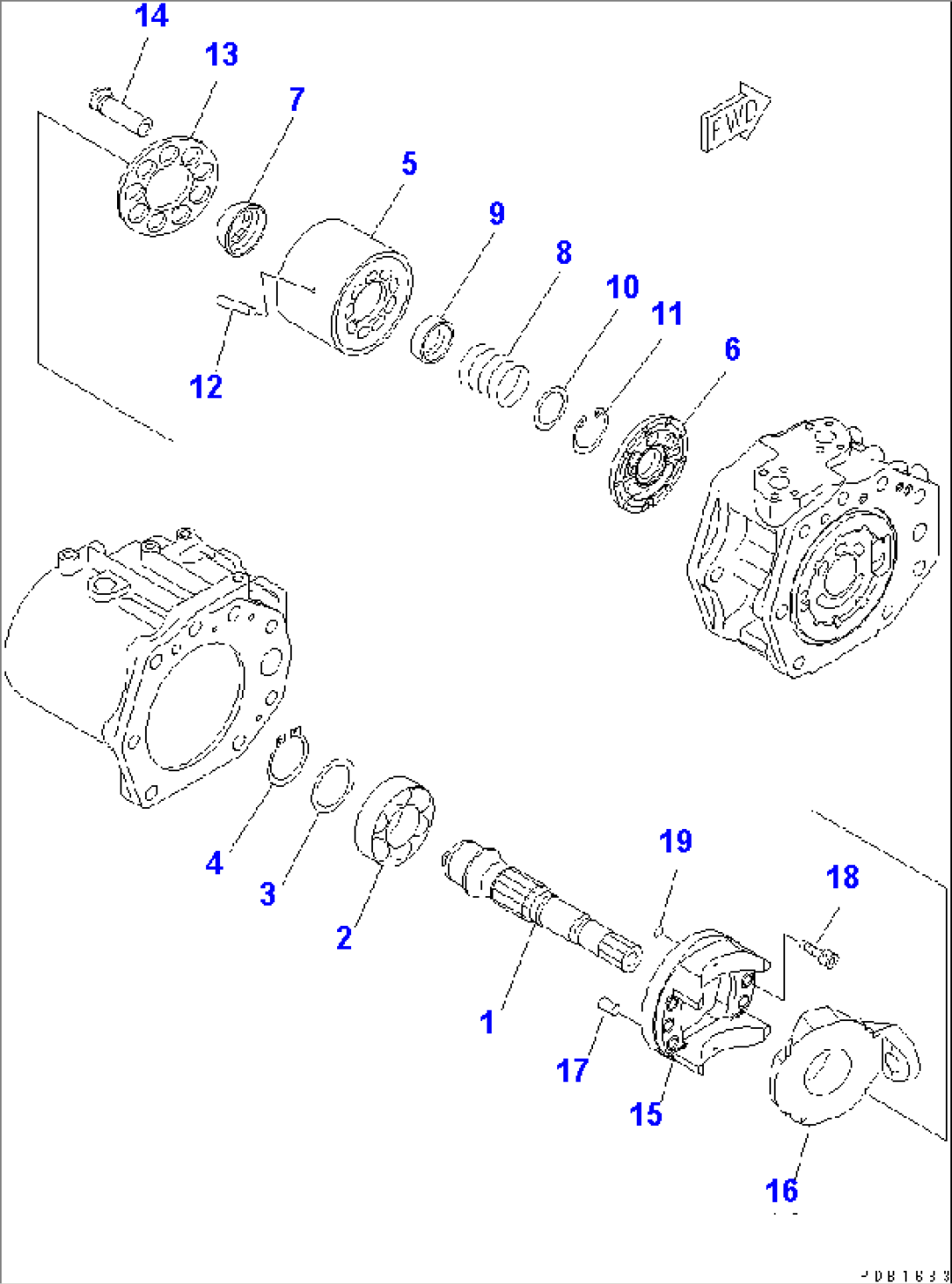 MAIN PUMP (6/9) (HPV 160+160+BARO-02)