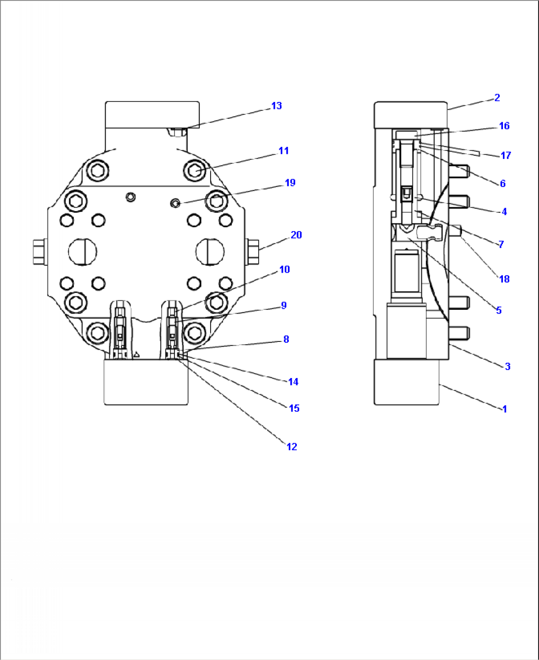 F2430-19A0 HST MOTOR 1 (4/6) CONTROL