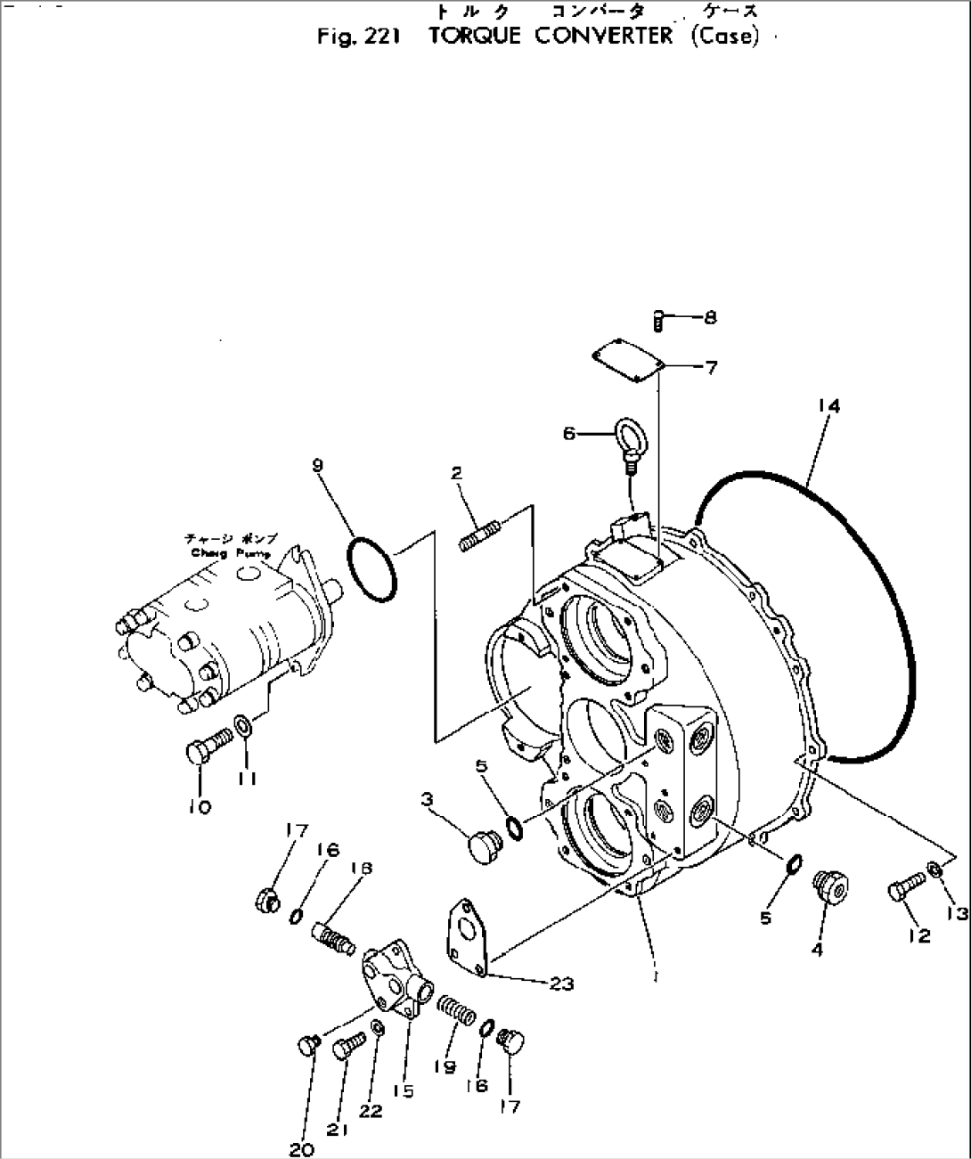 TORQUE CONVERTER (CASE)(#10001-)