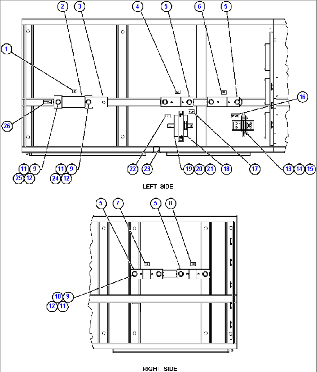 CONTROL CABINET - FLOOR