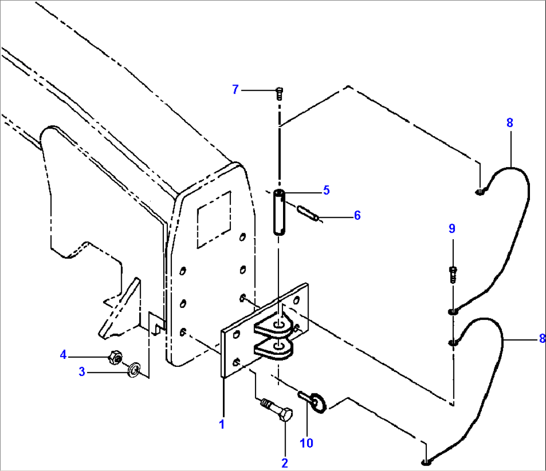 FIG. J5160-01A1 FRONT HITCH