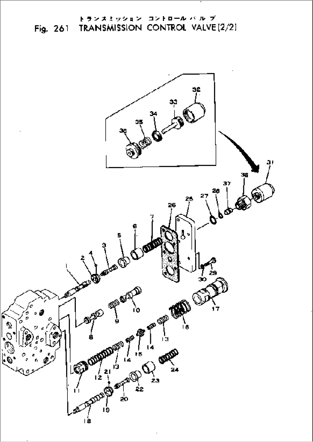 TRANSMISSION CONTROL VALVE (2/2)