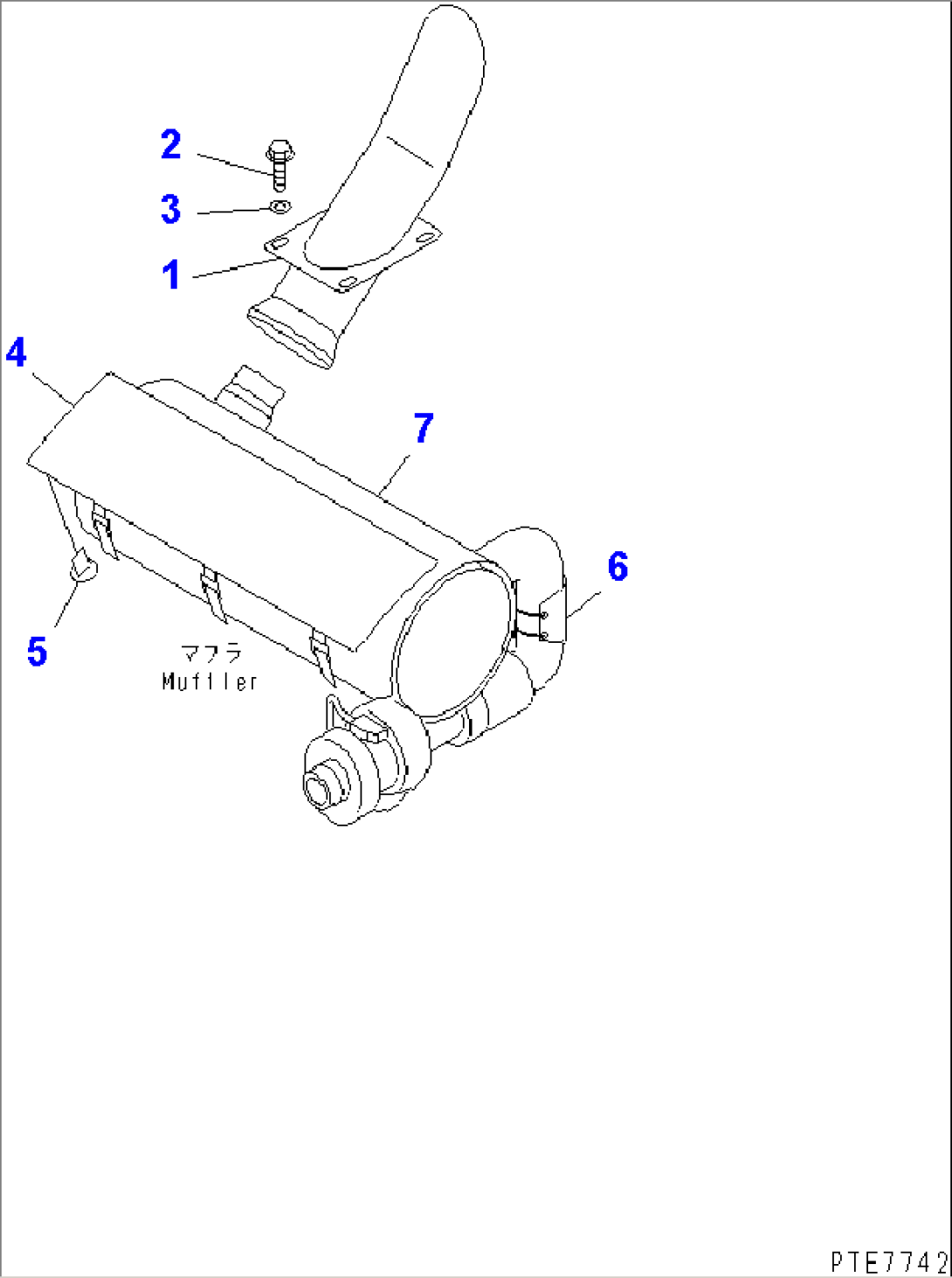 EXHAUST SYSTEM(#15301-)