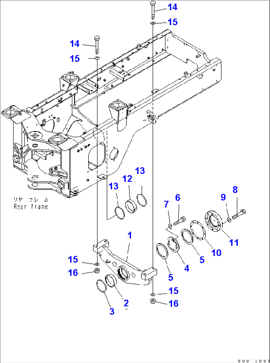 REAR AXLE SUPPORT