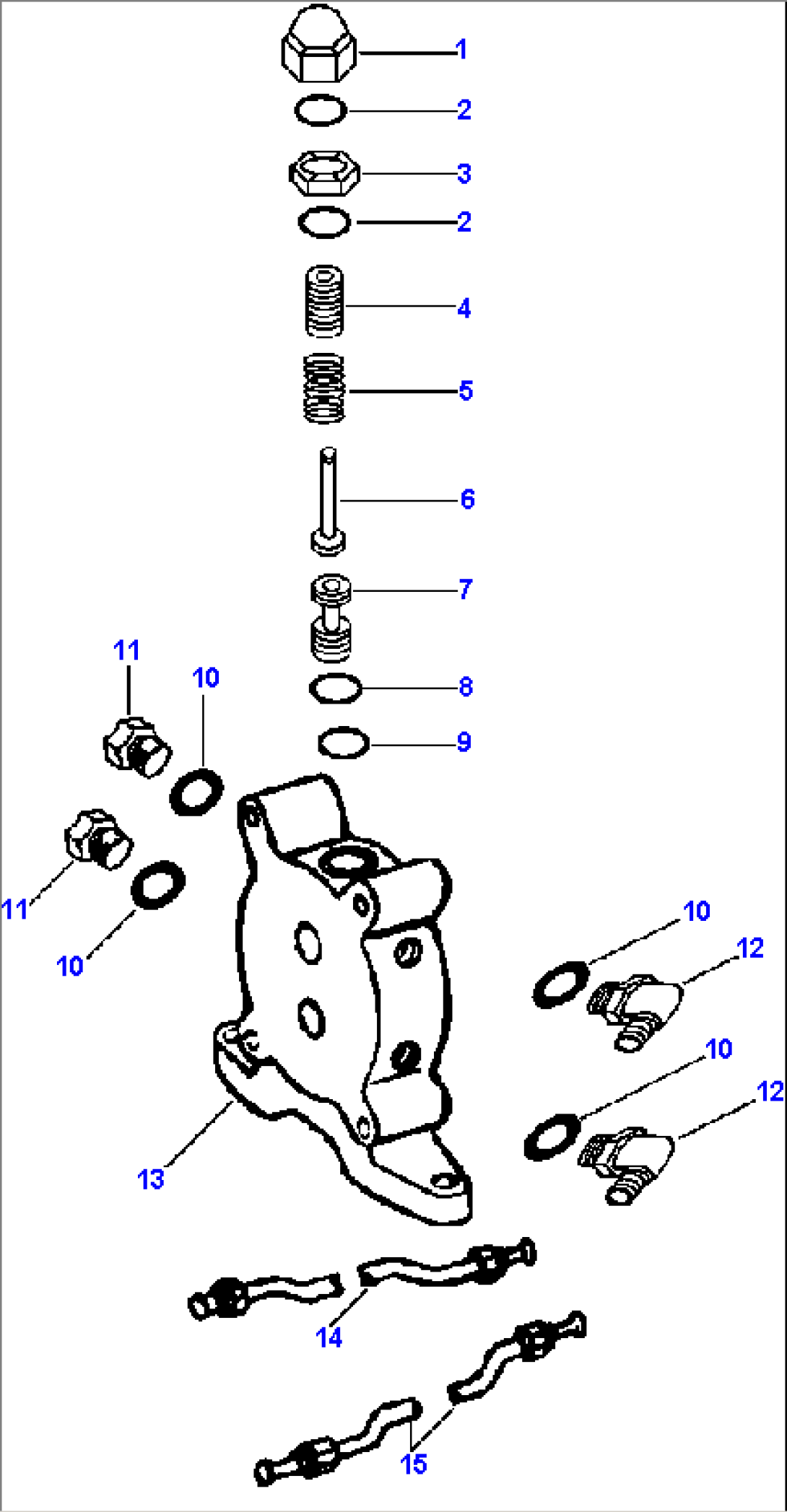 EQUIPMENT CONTROL VALVE END SECTION
