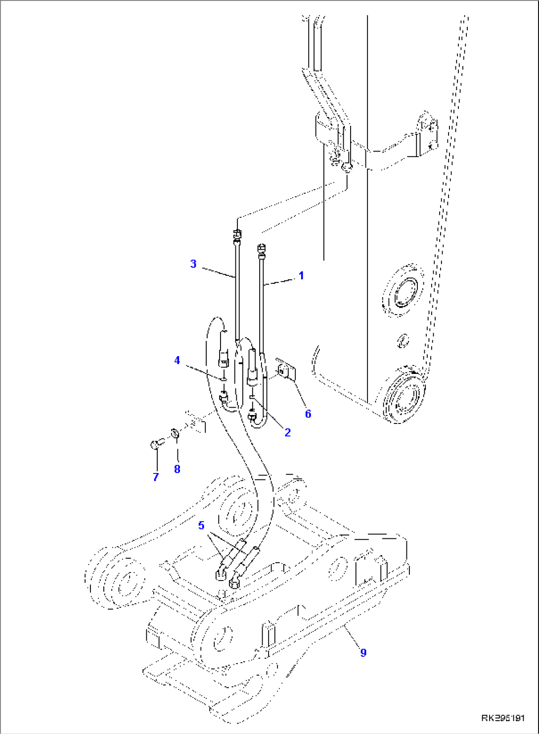 QUICK COUPLER PIPING