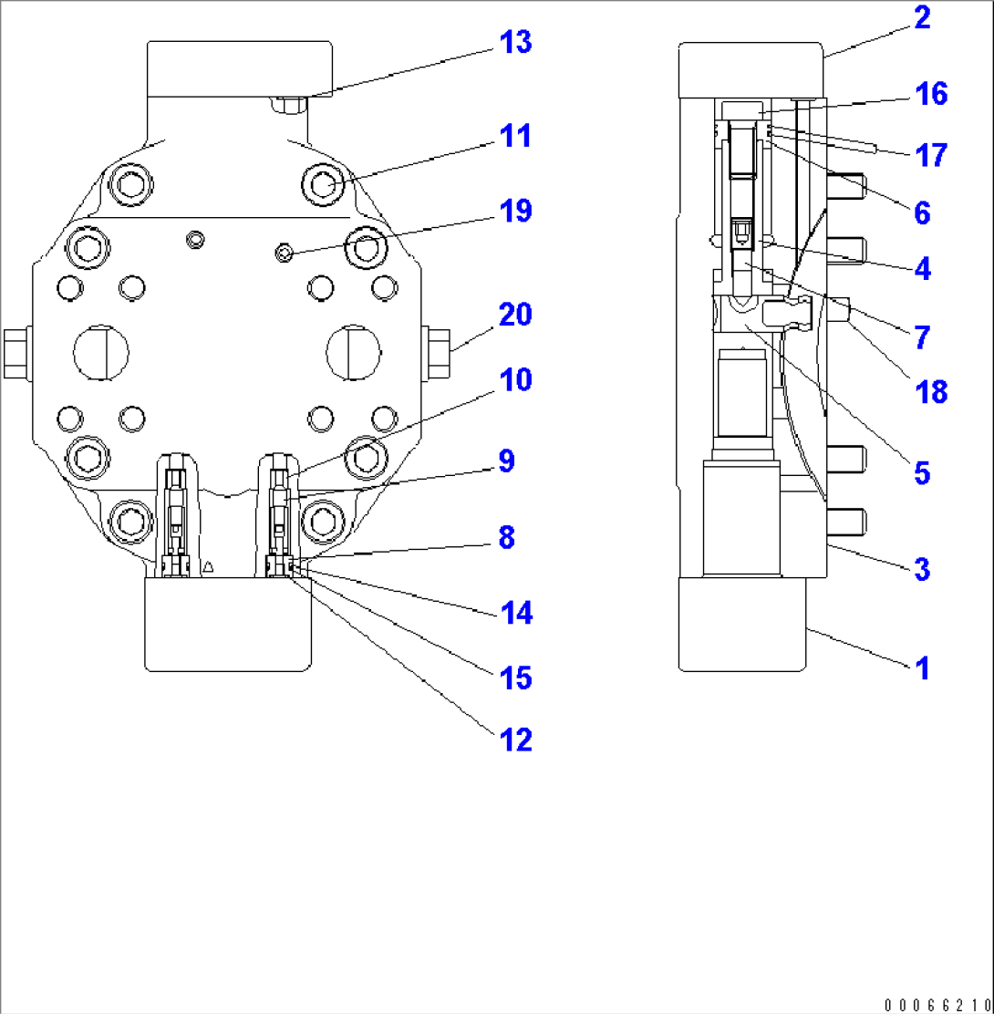 MOTOR (WITH ORIFICE) (4/7)(#69294-69307)