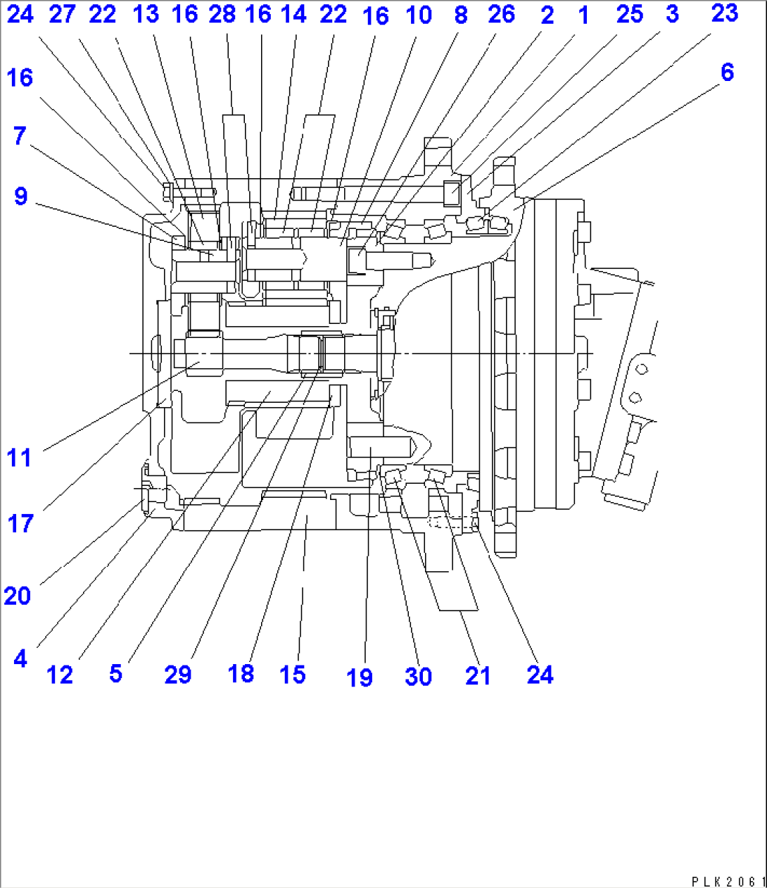 TRAVEL MOTOR (6/6)