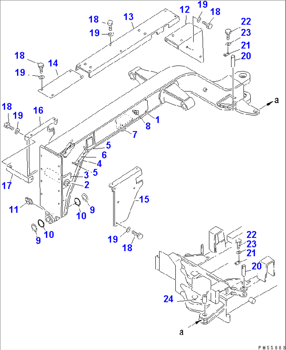 FRONT FRAME(#1001-1999)