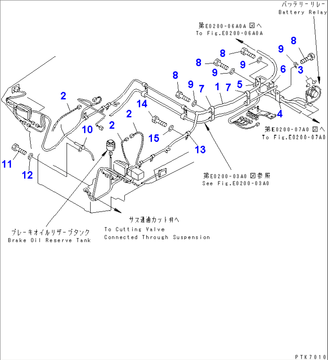 ELECTRICAL (LOWER) (MAIN HARNESS¤ 1/5)(#1201-)