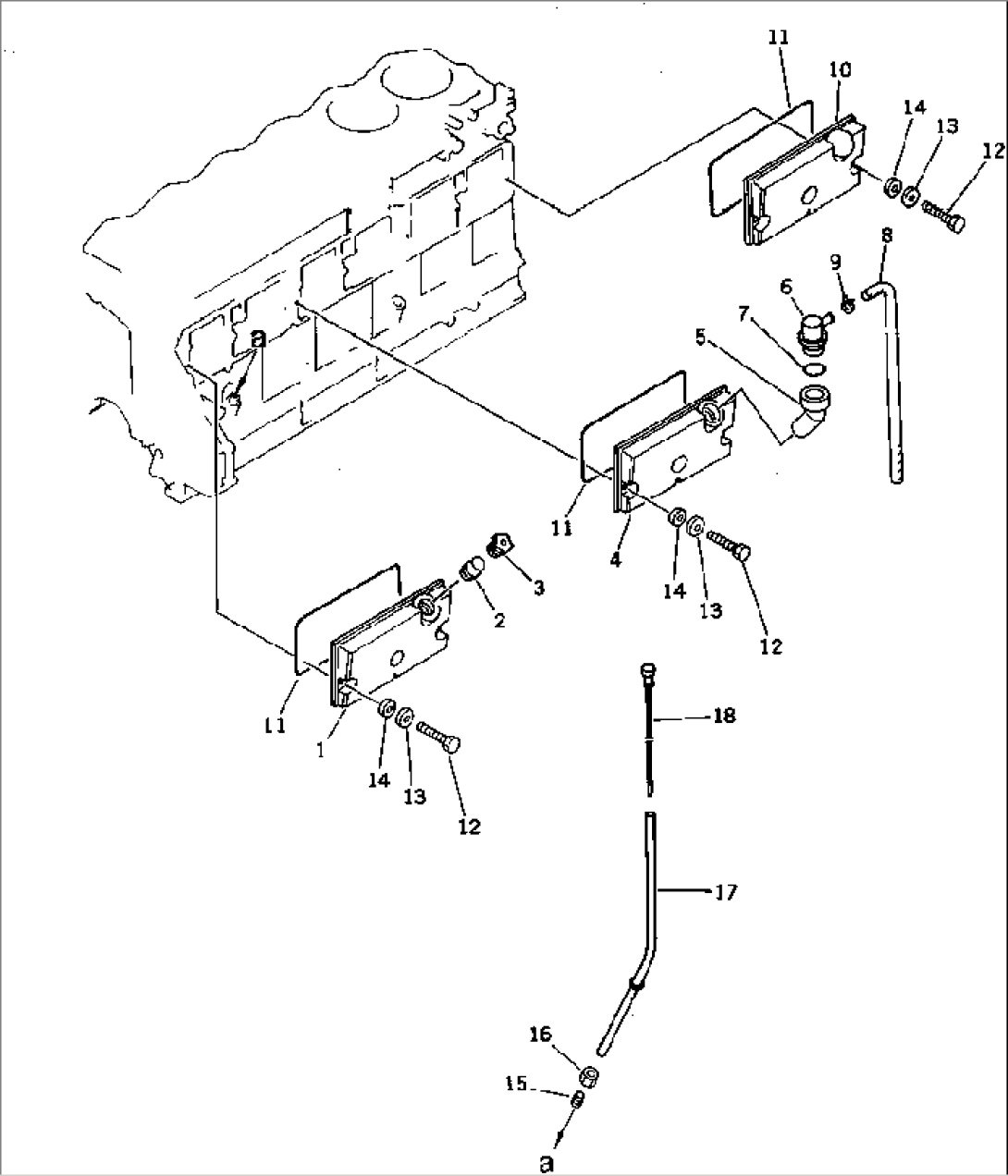 CYLINDER BLOCK COVER