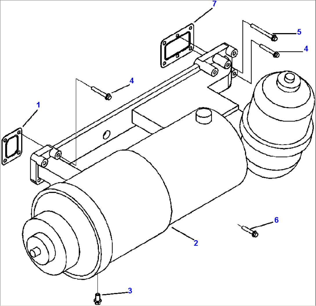 FIG. A3109-A9A1 FULL FLOW OIL FILTER