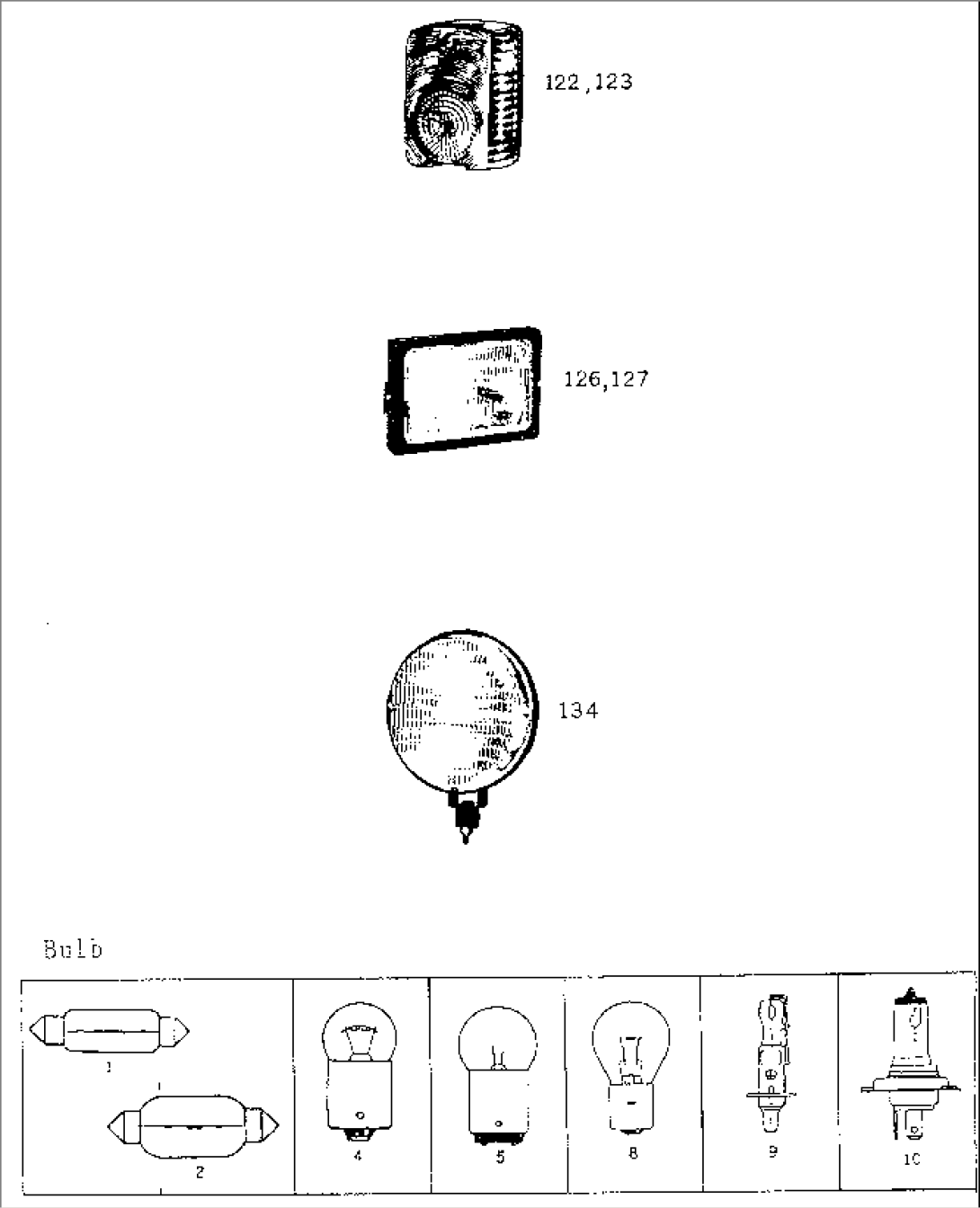 ELECTRICAL COMPONENTS(#65831-66999)
