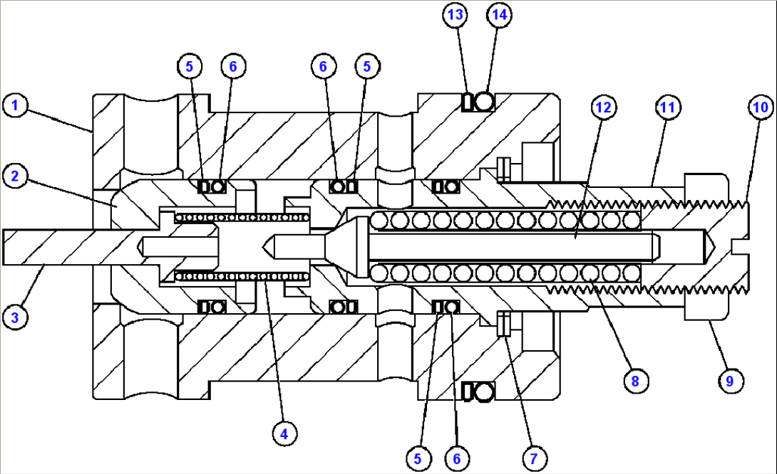 RELIEF VALVE ASSEMBLY (VE3567)