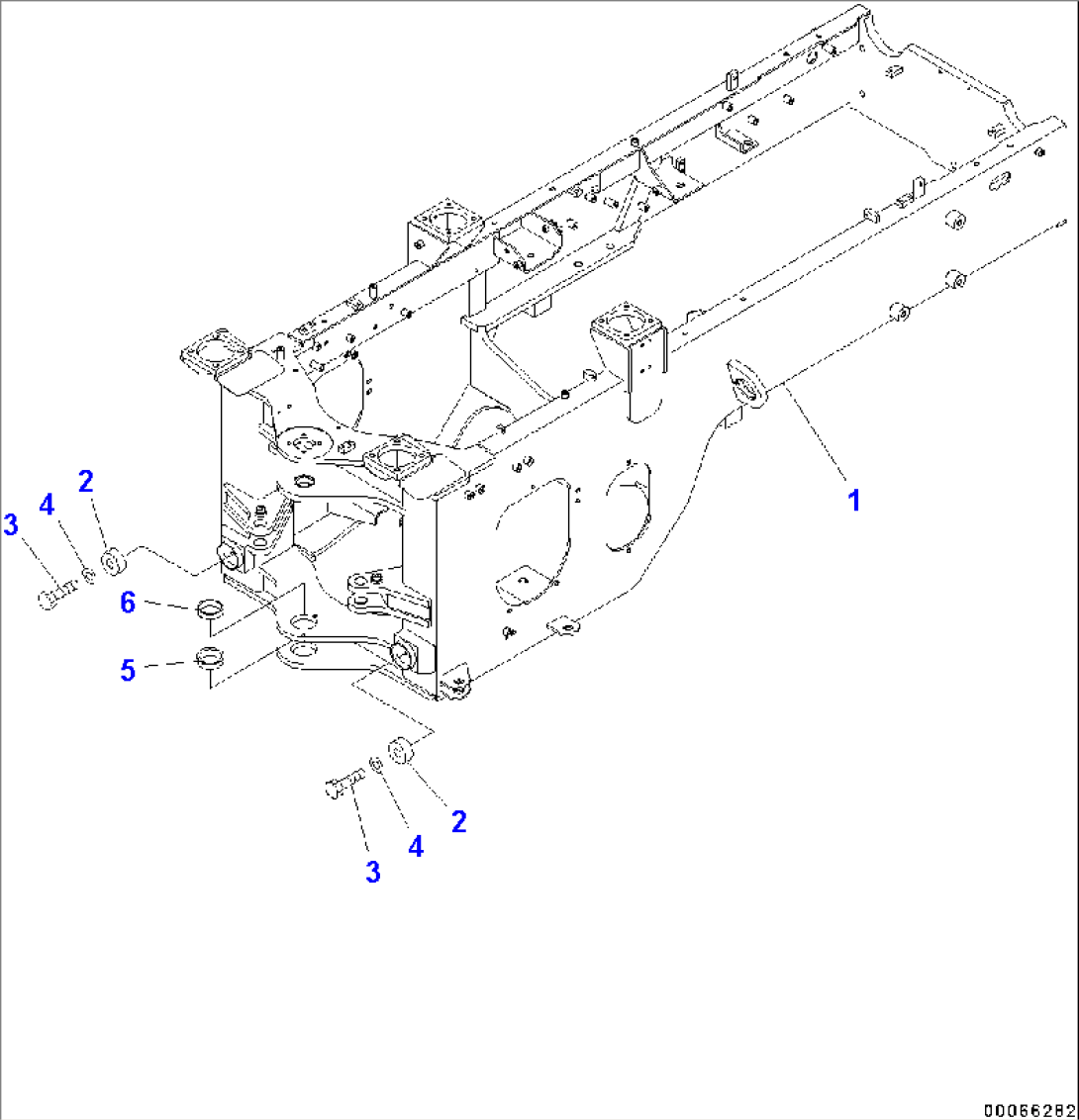 Rear Frame (#C10001-)