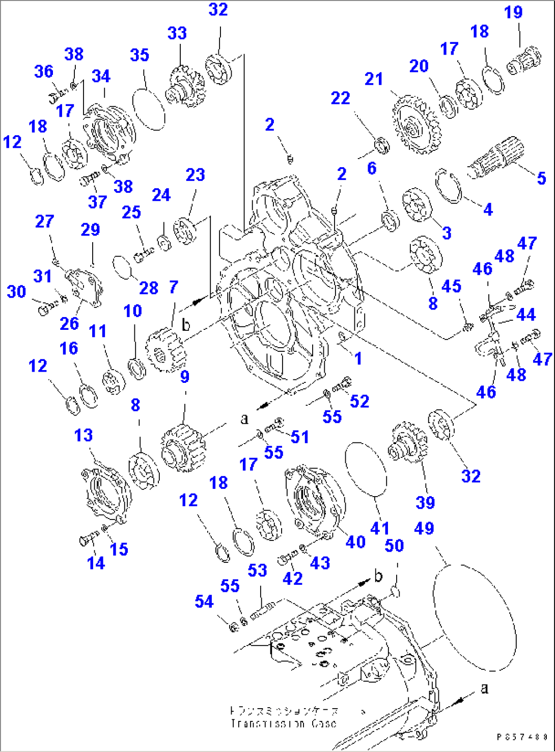 TRANSMISSION (POWER TAKE OFF)(#60001-60069)