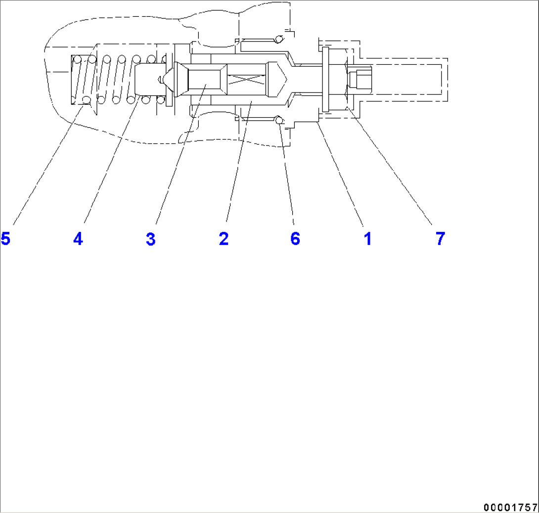 Hydrostatic Transmission (HST) Pump And Motor Pump, Inner Parts (7/14) (#C10001-)