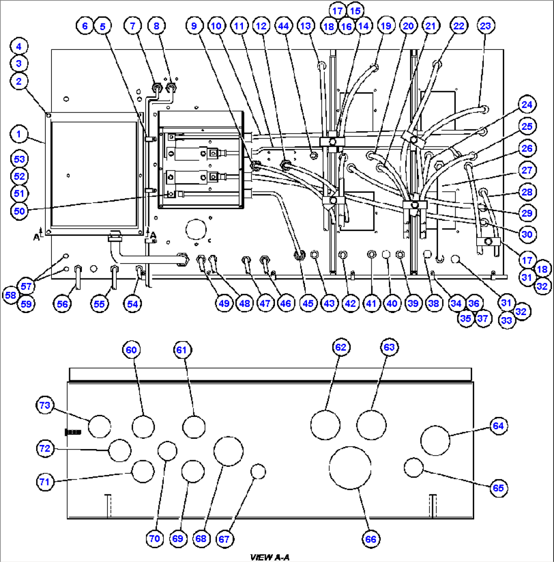 CONTROL CABINET WIRING - REAR