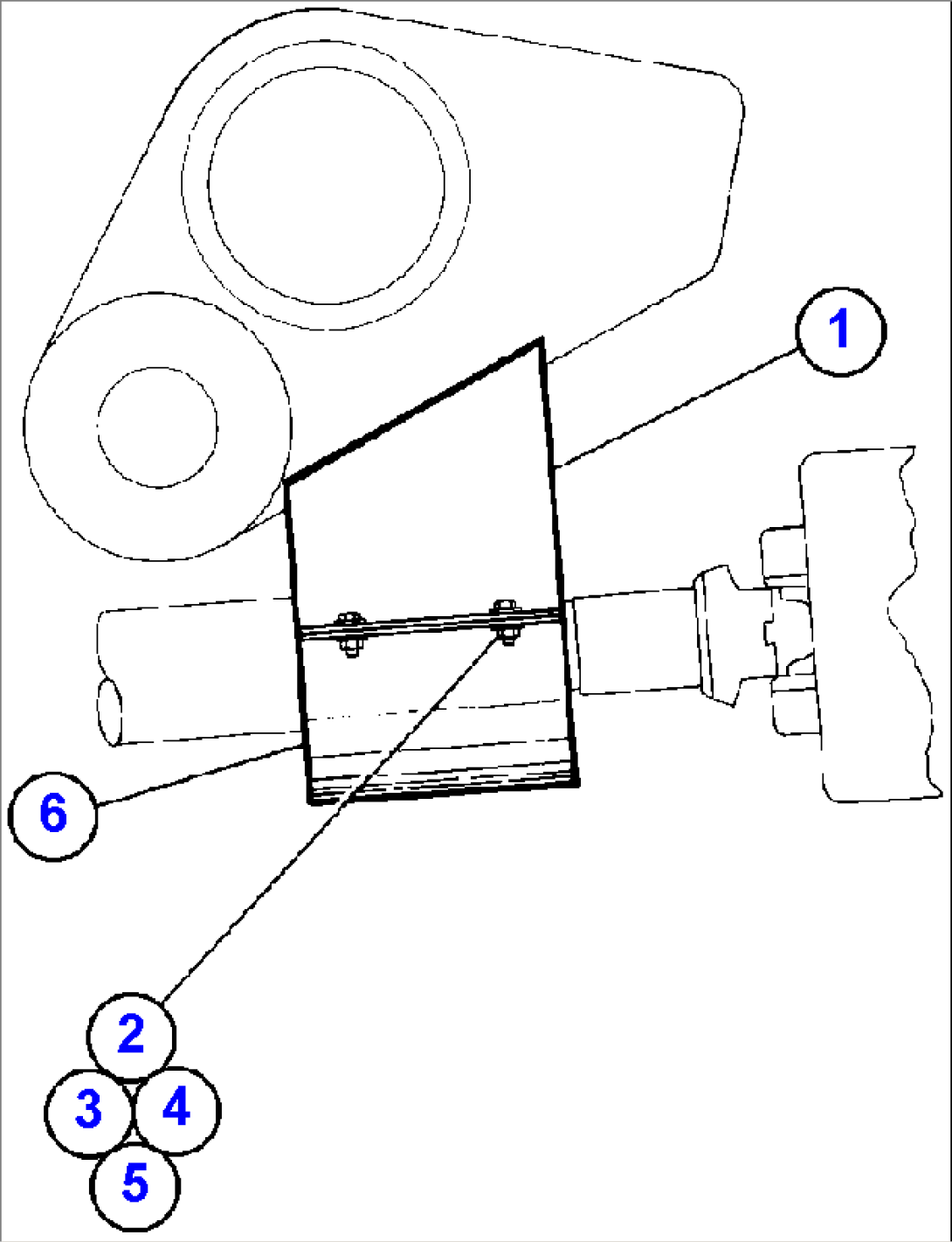 DRIVELINE SHIELD INSTL - 2
