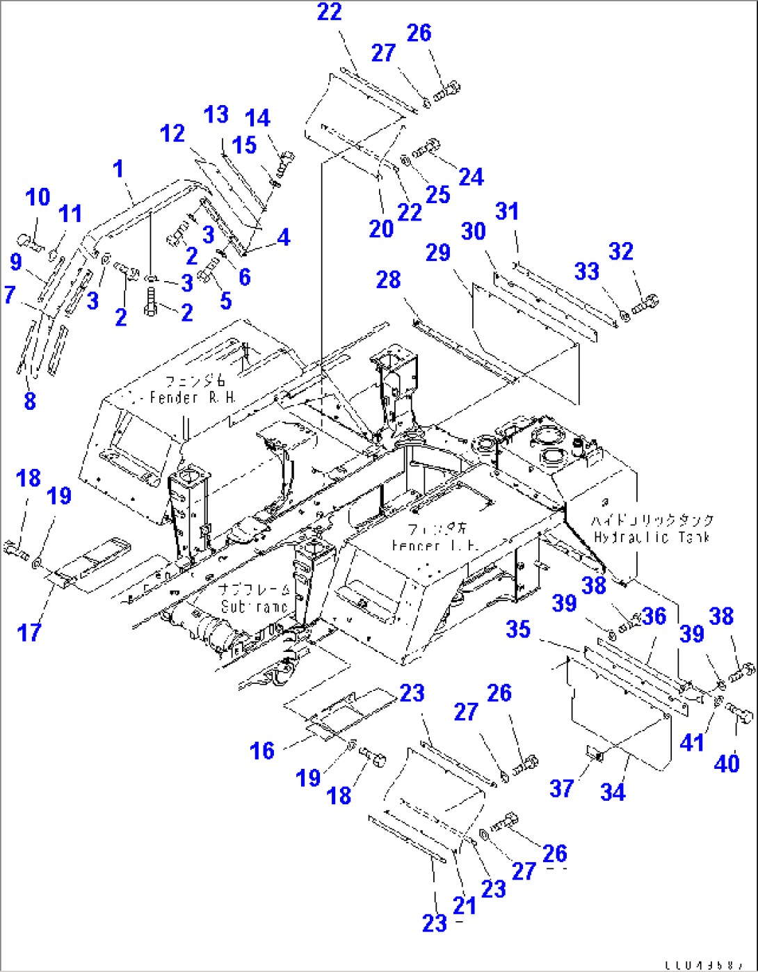 MUD GUARD (2/2)(#7001-)