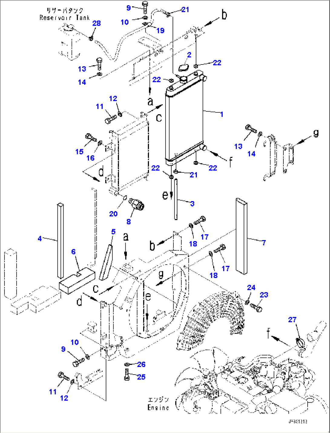 Cooling System, Radiator (#30001-)