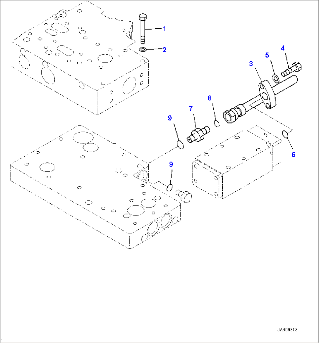 Torque Converter and Transmission, Accumulator Mounting (#80138-)