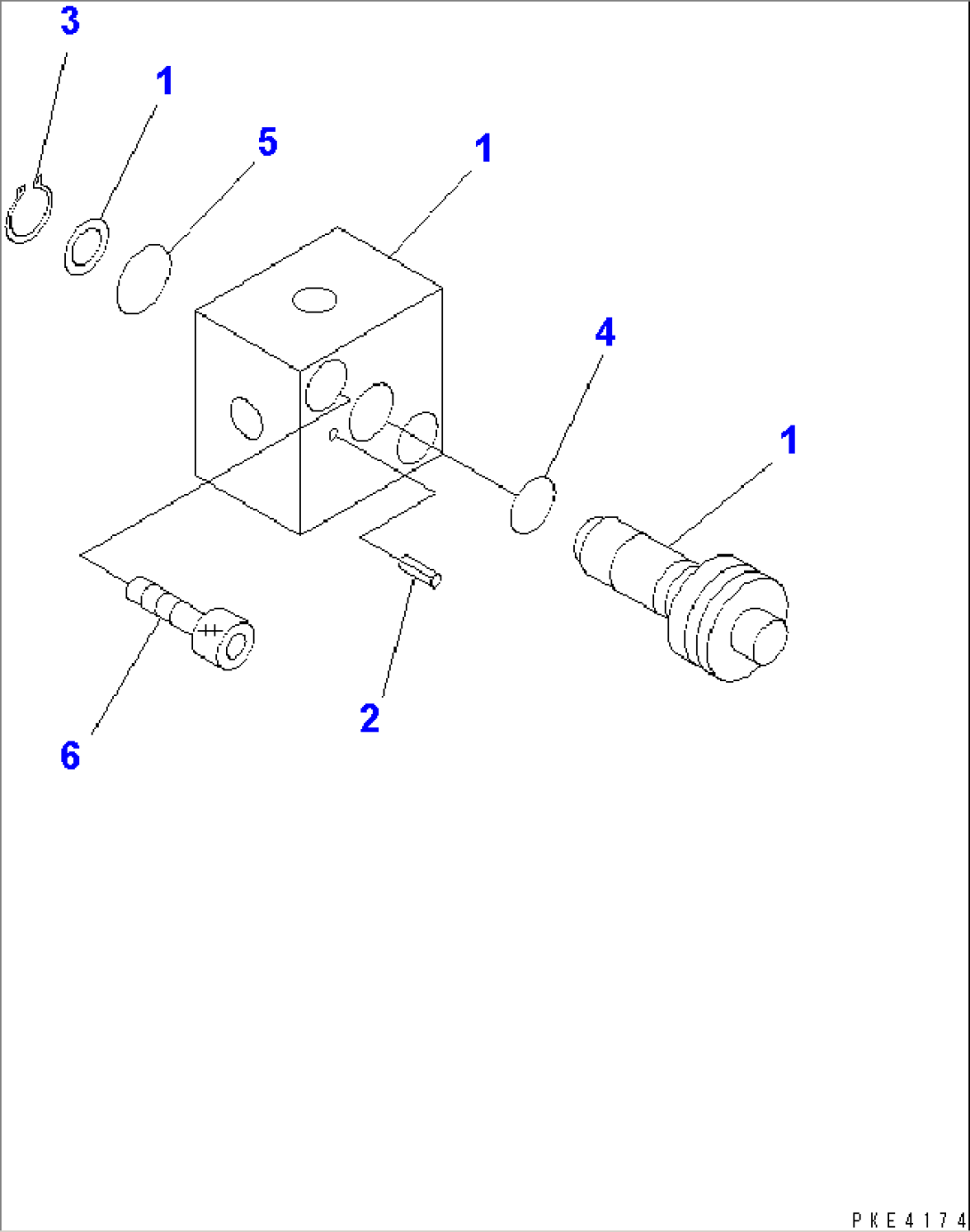 BRAKE CONTROL (INCHING VALVE)