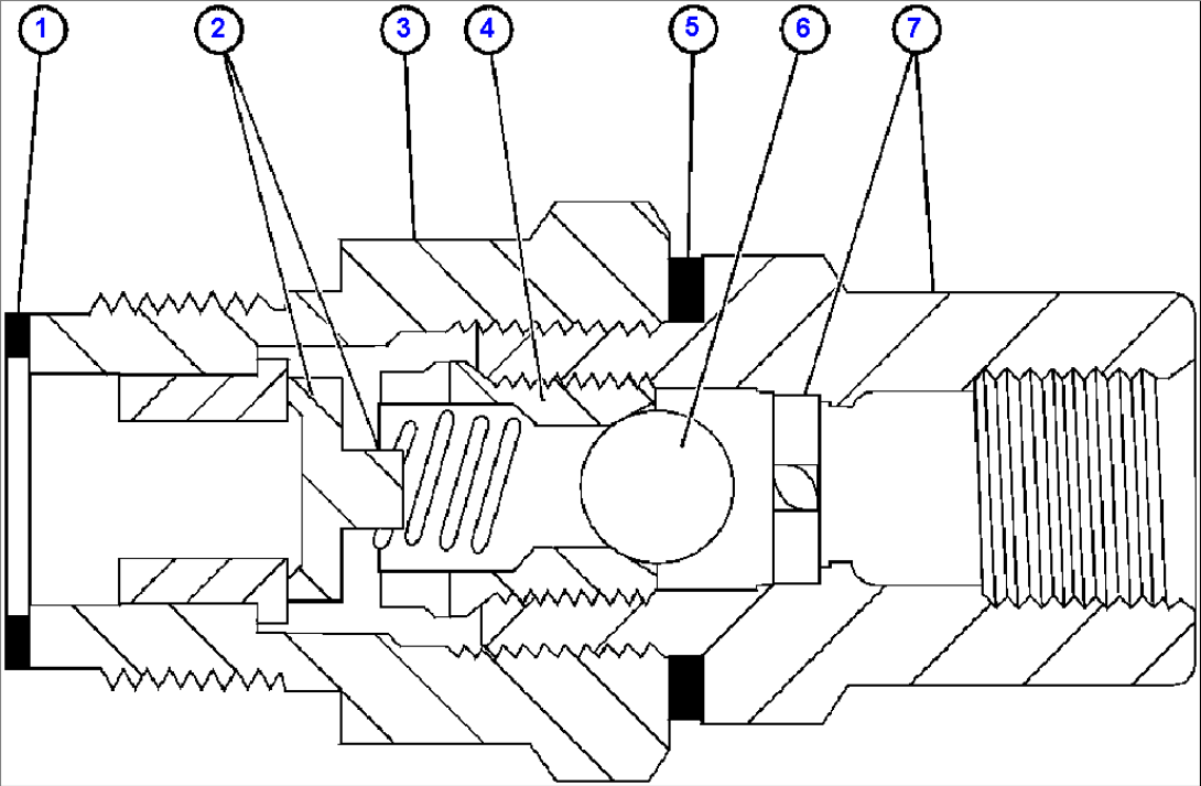 CHECK VALVE ASSEMBLY (LA1187)