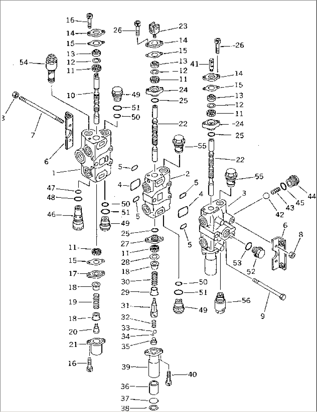 WORK EQUIPMENT VALVE (1/2) (FOR 3-POINT HITCH)