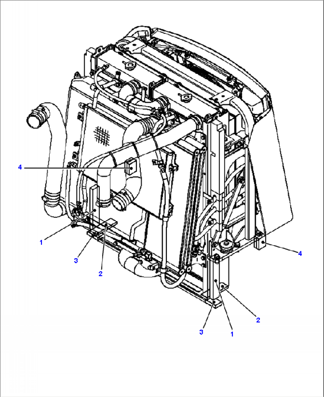 C0110-17A0 RADIATOR SHEET