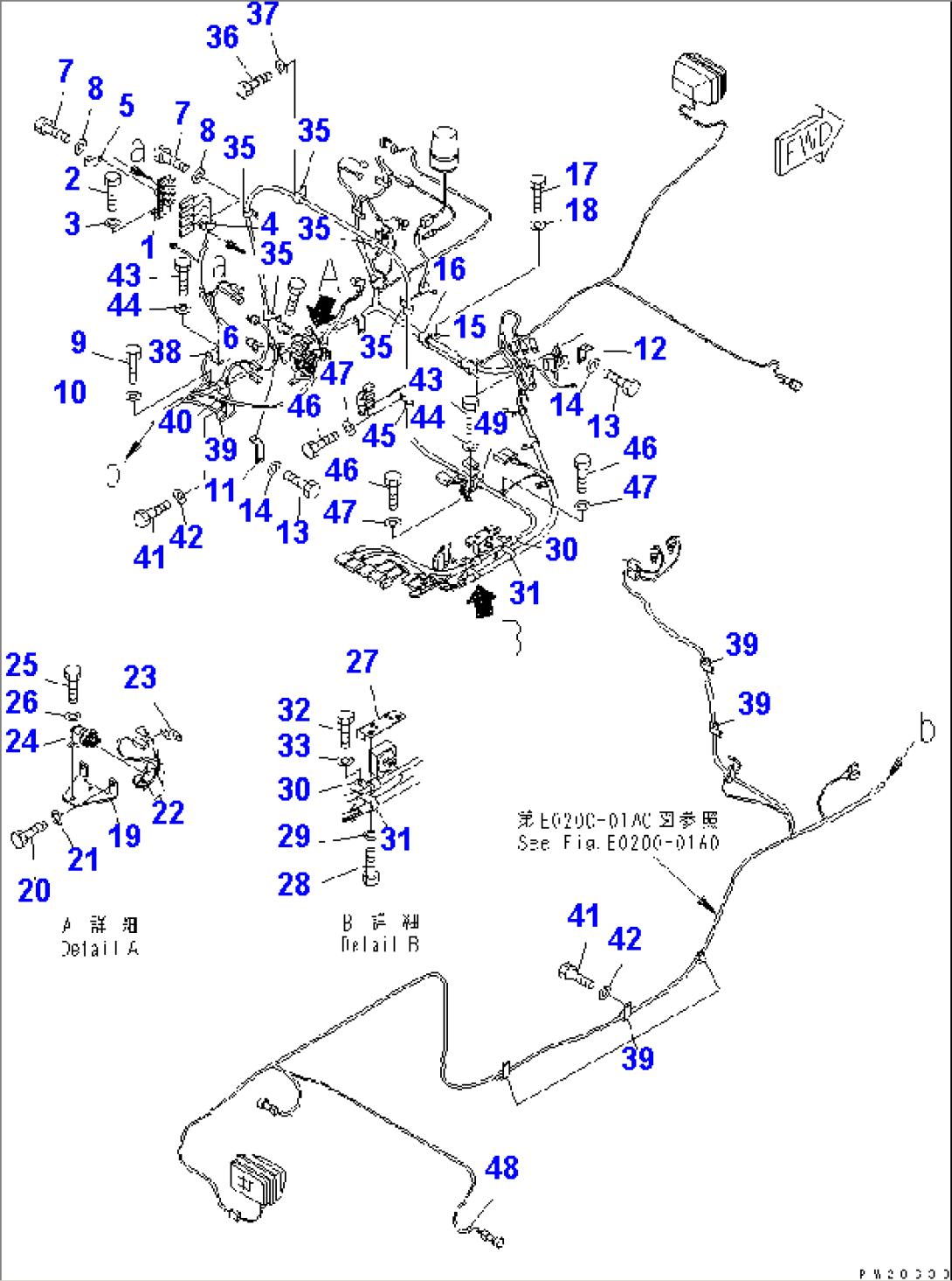 ELECTRICAL (2/5) (MAIN HARNESS¤2/2)