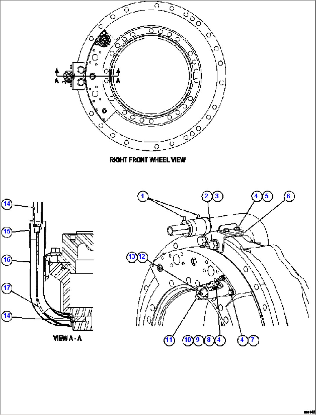 FRONT WHEEL SWITCH / SENSOR INSTALLATION