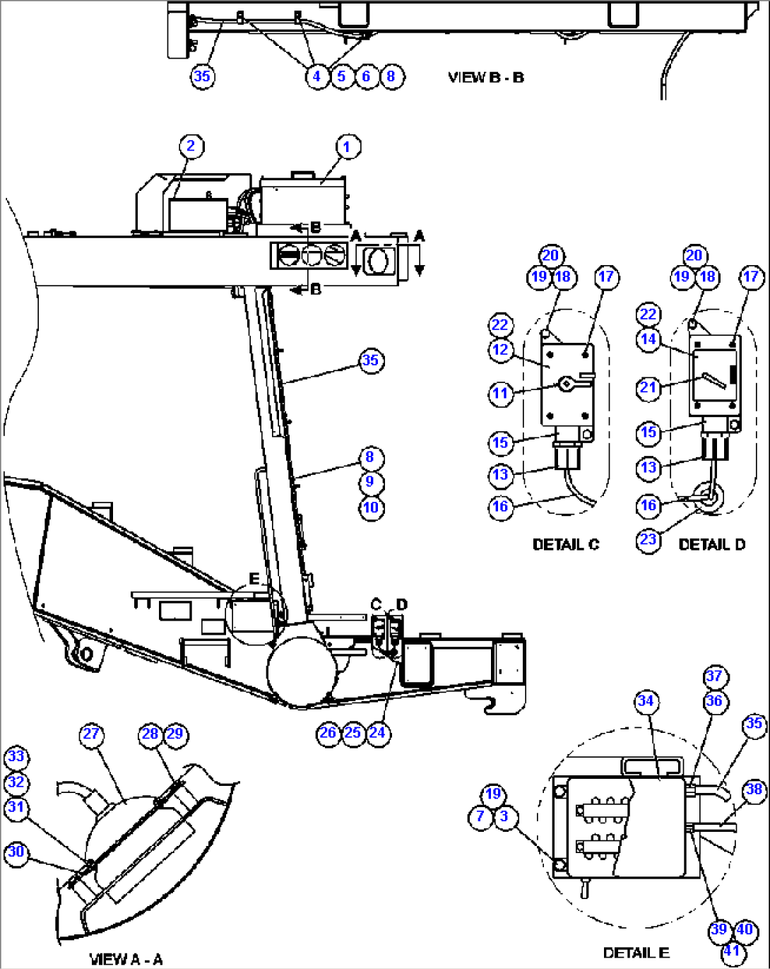 RIGHT DECK ELECTRICAL GROUP