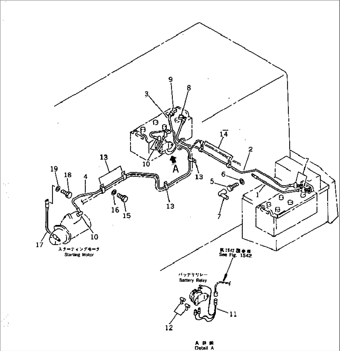 ELECTRICAL SYSTEM (BATTERY LINE)(#10001-19999)