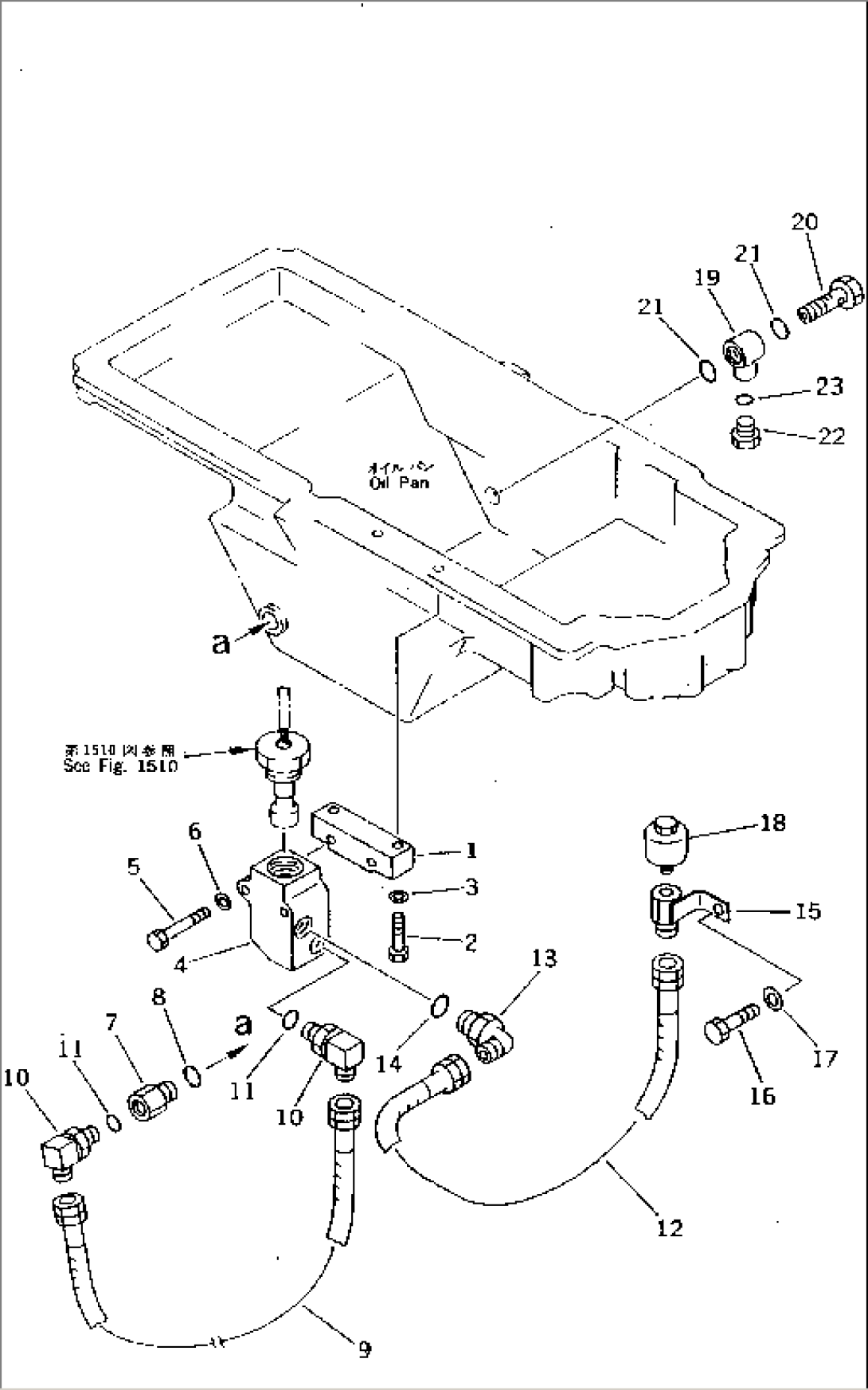 ENGINE OIL LEVEL SENSOR PIPING