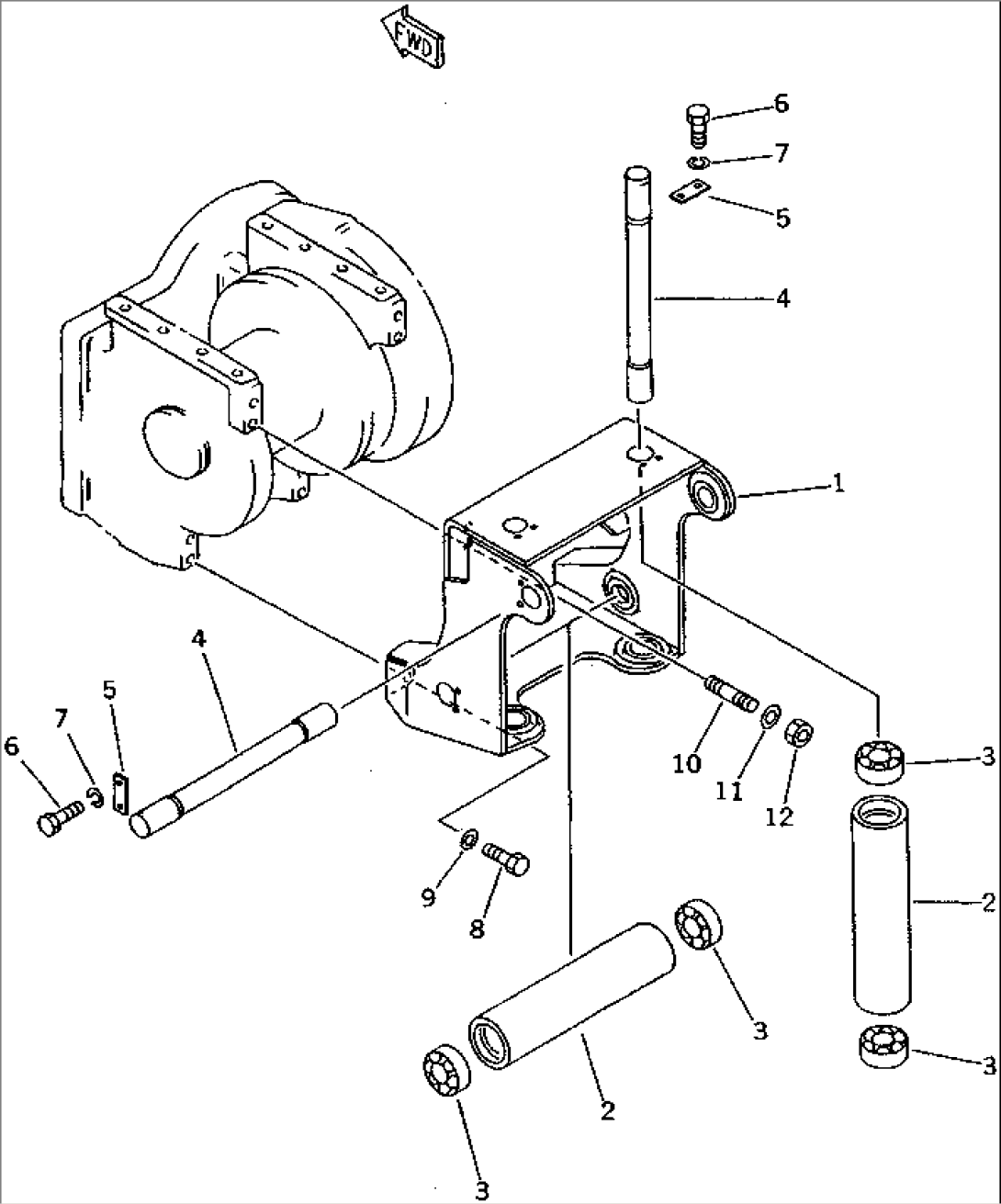 FAIR LEAD (FOR TOWING WINCH)