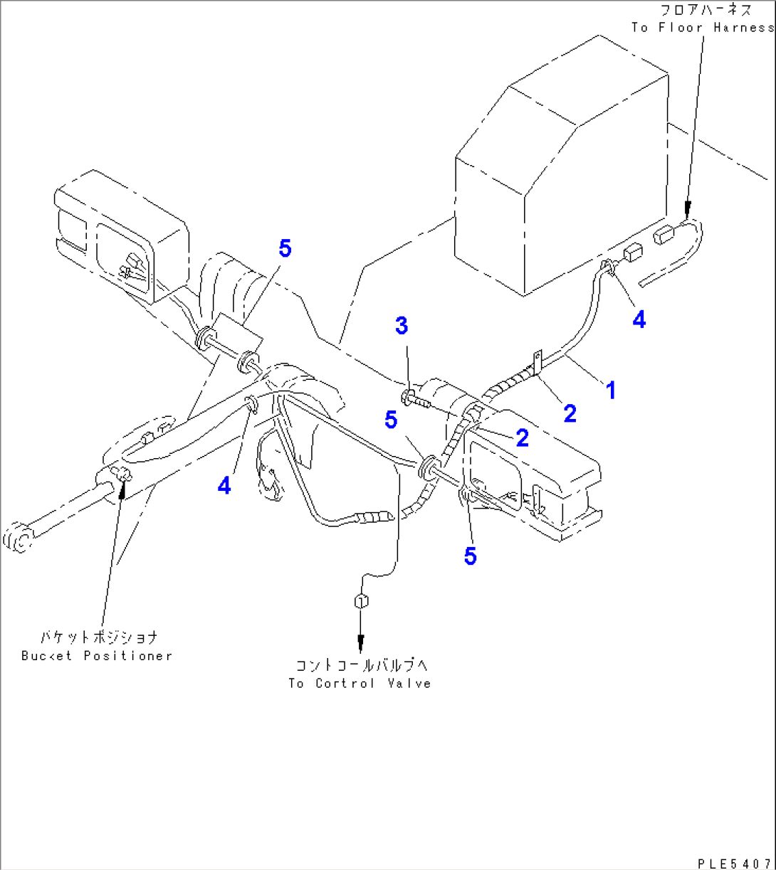 WIRING HARNESS (FRONT FRAME LINE)