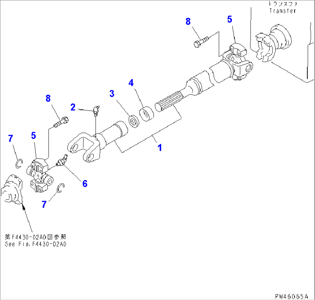 FRONT PROPELLER SHAFT
